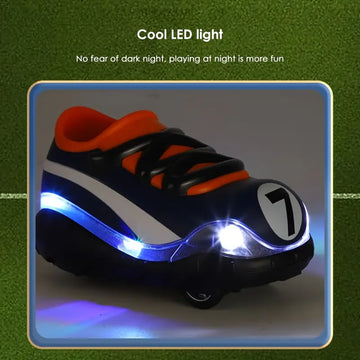 Creative Remote Control Car Toy, Football Chase Interactive Competition, Wireless Remote Control Toy Car With Cool Lights, Children's Toy Gift