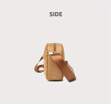 Men's Casual Simple Large Capacity Messenger Bag, Trendy Shoulder Bag
