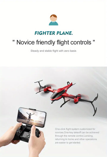 Remote Control Aircraft With Camera Wifi FPV Drones Quadcopter RC Helicopter Model Flying Toys For Children Gifts