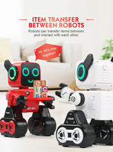 Interactive Robot RC Toy: Sense Inductive Remote Control with Built-In Piggy Bank & Educational Fun for Kids!