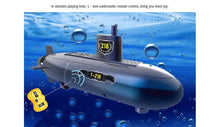 Funny RC Mini Submarine 6 Channels Remote Control Under Water Ship RC Boat Model Kids Educational Stem Toy Gift For Children