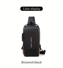 Secure Your Belongings with this Stylish Men's Multisport Anti-Theft Shoulder Messenger Bag