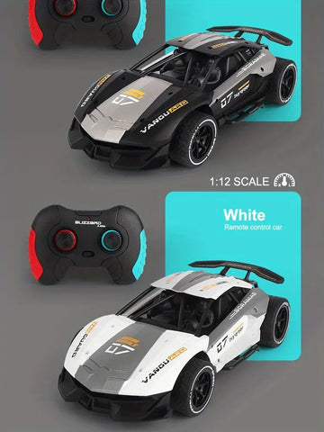 RC Car, 4 Channels 2.4G 1:12Rechargeable Wireless Electric RC Racing Sport High Speed Drift Car, Best Gift, Car Toy For Kids