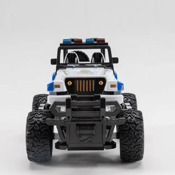 1 In 28 Four-way Police Car Off-road Vehicle With Light, Remote Control Off-road Vehicle, Children's Remote Control High-speed Electric Remote Control Car