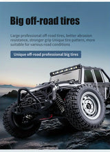 Q132-ABCD 1:16 Four-wheel Drive Monster Truck (pickup Coupe) High-speed Off-road Vehicle