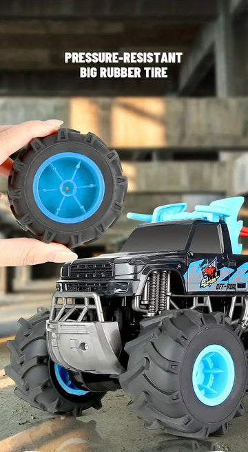Q135(GB1020) Four-wheel Drive Marine And Land Dual-purpose Remote Control Climbing Car