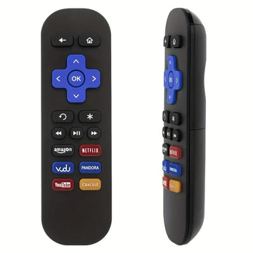 （Pack Of 2） Roku Universal TV Box Remote Control With Netflix, Pandora, You Tube HotKeys Fit For Roku LT HD XD XS Streaming Player