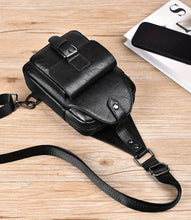 WEIXIER New Spring And Summer Products, Men's One-shoulder Crossbody, High-end Pu Material Fashion