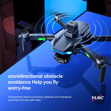 S135 GPS UHD Dual Camera Foldable Drone Wifi LED Screen Remote Control,Three-axis Gimbal Optional Radar Obstacle Avoidance, Gravity Sensor, Altitude Hold, 3D Flip RTF Includes Carrying Bag