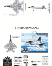 Super Large F22 Remote Control Fighter, Four Channel Children's Toy, Fixed Wing Glider, Aircraft Model Toy, Drone