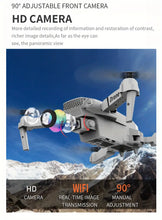 E88Pro Drone HD Dual Camera Single Battery One Click Return WIFI Connection Aerial Photography Uav Optical Flow Height Quadcopter Remote Control