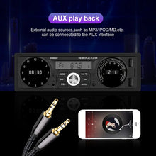 1DIN In-Dash Car Radio Stereo Remote Control Digital BT Audio Music Stereo 12V Car Radio MP3 Player USB/SD/AUX-IN