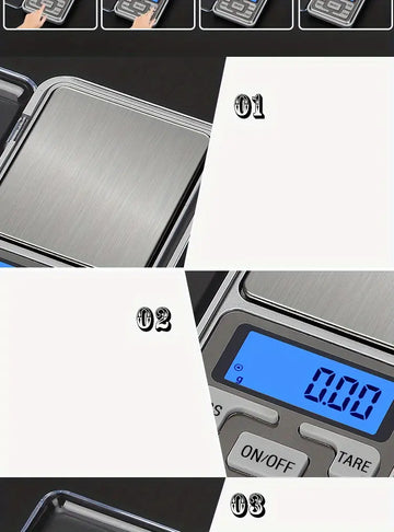 Outdoor Camping Precision Electronic Scale Small Portable Mini Food Scale