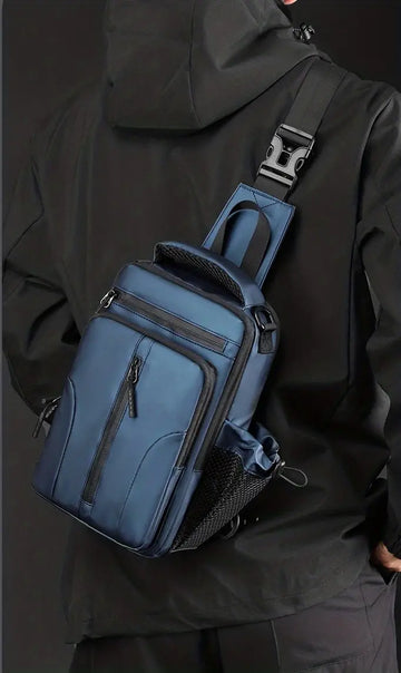 Lightweight & Roomy: Men's Large Capacity Bag for All Your Needs!