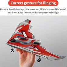 Fighter Remote Control Aircraft , Drop-resistant Glider Aircraft,  Model Electric Fixed-wing Children's Toy Aircraft Boy Toys, Delta Wing Glider Foam Aircraft Remote Control Aircraft Toy