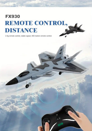 Remote Control Aircraft Two Channels F35 Remote Control Fighter Fixed-wing Glider Model Novice Fall-resistant Toy