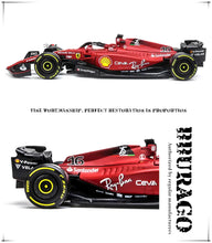 XTD Bburago 1:43 Ferrari #16 Leclerc 2022 F1 Scuderia Ferrari F1-75 #55 Saint Alloy Luxury Vehicle Diecast Cars Model Toy Collection Gift (2022 F1-75 #16)