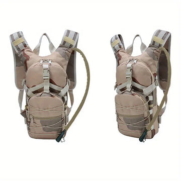 Men's Off-road Waterproof Camping Bicycle Cycling Backpack Running Sports Outdoor Camouflage Tactical Water Bag Backpack