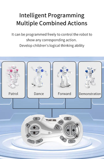 RC Robots Toys For Kids, Gesture & Sensing, Programmable Smart Robot, Singing & Dancing Robot Toy, Present For For Age 3 4 5 6 7 8 Year Old Boys Girls Birthday Gift