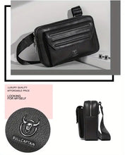 New Casual Men's Satchel Fashionable Boys Handsome One-shoulder Messenger Bag Multi-functional Use Of Waist Bag Horizontal Locomotive Camera Ipad 10inch Shoulder Bag