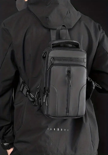 Lightweight & Roomy: Men's Large Capacity Bag for All Your Needs!