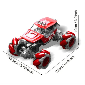 2.4G 1:20 Full Drive One-button Function Demonstration Climbing Remote Control Car, With Lights And USB Cable Remote Control Watch Remote Control Outdoor And Indoor Cars, For Boy Birthday Gift