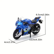 1:18 Simulation Alloy Car Model GSX-R1000 Motorcycle Children's Toy Motorcycle Ornament (Red)