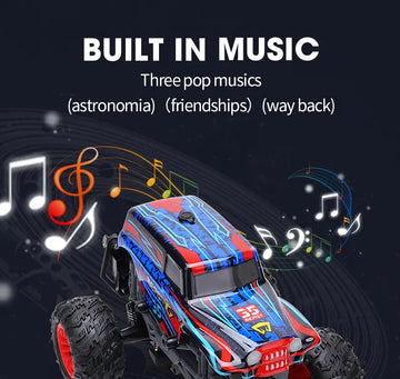 Fast RC Drift Cars With Spray Mist For Kids, Remote Control Car With Cool LED Lights And Music, Indoor&Outdoor Toys, Rechargeable RC Stunt Toy Car, Happy New Year Gifts For Boys, Girls And Teens