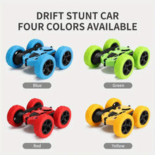 Remote Control Toy Car Double-sided Stunt Car RC Dump Truck Children's Remote Control Drift Off-road Vehicle 2.4G Rechargeable Usb