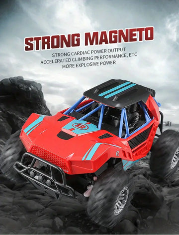 Remote Control Car Toy Charging Wireless Remote Control Off-road Vehicle High-speed Drift Plug Car Four-wheel Drive Car Model