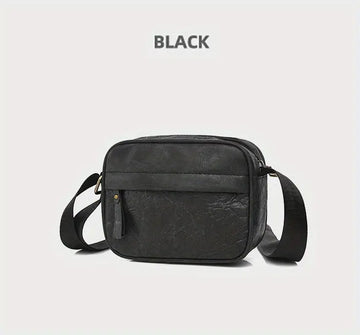 Men's Casual Simple Large Capacity Messenger Bag, Trendy Shoulder Bag