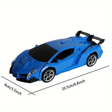 Remote Control Car - Transform Car Robot, One Button Deformation To Robot With Flashing Light, 1:18 Scale Transforming Car Kids Toys With 360 Degree Rotating Drifting, Boys Toys Gift