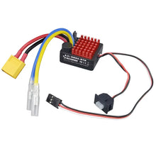 1pc Original 6860 60A Brushed Electronic Speed Controller ESC For 1:10 RC Car Waterproof Remote Control Toy Car Suitable For 370 380 390 540 550 Carbon Brush Motor