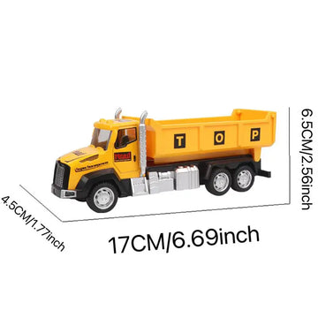 Alloy Engineering Vehicle, Sanitation Theme Vehicle, Fire Theme Vehicle, Gift For Boys Kids