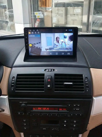 For BMW E83 X3 06-12Center Control Modified Android Large Screen Machine Navigator All-in-one Reverse Image BT