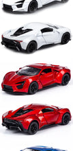 Alloy Lycan Car Model Children's Toy Car Decoration Pull Back Car Model Boy Toy