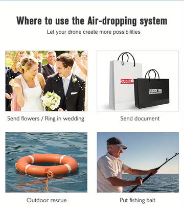 Suitable For Air2S/Air2 Special Dropper Aerial Parabolizer With Foldable Feet Gray