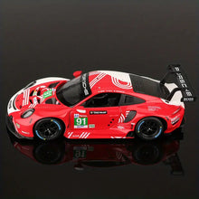 Burago 1:24 2020 Porsche 911 RSR LM Alloy Sports Car Static Die Cast Vehicles Model Toys Diecast Voiture Gift Collectible