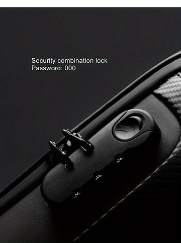 Secure & Stylish Men's Waterproof Chest Bag - Perfect for Travel & Motorcycle Rides!