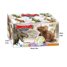 New Jurassic Toys For Boys And Girls, Electric Dinosaur With Light Tyrannosaurus Rex, Children's Music Triceratops Wrist Dragon Toy Crawling Car