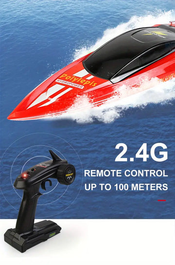 Remote Control Boat High Speed Boat New Charging Model Water Boat Toy, Automatic Long Distance Wireless Large Capacity For Big Child