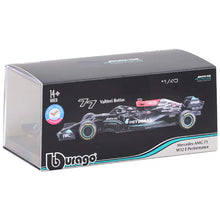 Burago 1:43 2021 F1-W12 44# Lewis Hamilton 77# Valtteri Bottas Formula One Simulation Alloy Super Toy Car Model