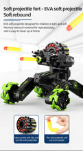 Explosive Wheelset Battle Spray Remote Control Tank Vehicle Launches Soft Water Bomb Robot Armor Remote Control Vehicle Toys