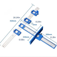 New Punch Locator Drill Guide Kit, Assistant Installation Tool For Woodworking
