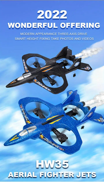 Aerial Photography Four-axis Fighter Jet Gravity Induction Drop-resistant Foam Remote Control Aircraft Stunt Children's Remote Control Aircraft Aerial Photography Remote Control Aircraft