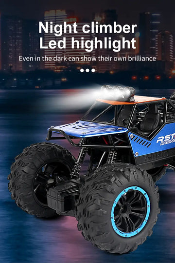 Remote Control Off-Road Vehicle, RC ATV Toy, 1:18 All Terrain Vehicle, With Lights And USB Rechargeable Battery, 2 Colors Available, Great Gifts For Boys