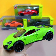 Simulative 1:36 Alloy Sports Car Model, Metal Back Force Can Open The Door Car Toy For Boy, Cake Decoration, Sports Car Toy