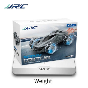 Simulation Four-wheel Lateral Drift Remote Control Toy Stunt Car With Light Music And Spray, Ideal Gift For Boys