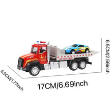 Alloy Engineering Vehicle, Sanitation Theme Vehicle, Fire Theme Vehicle, Gift For Boys Kids