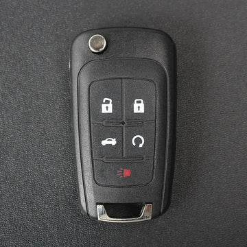 Suitable For Buick Hideo New Regal Regal Chevrolet Cruze Opel Car Folding Shell Remote Control Key Shell 2/3/4/5 Buttons Key Fob Cover